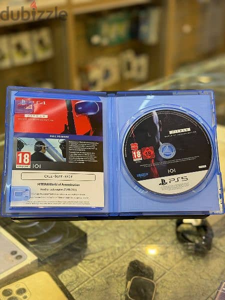 Used ps4 cd hitman 3 0