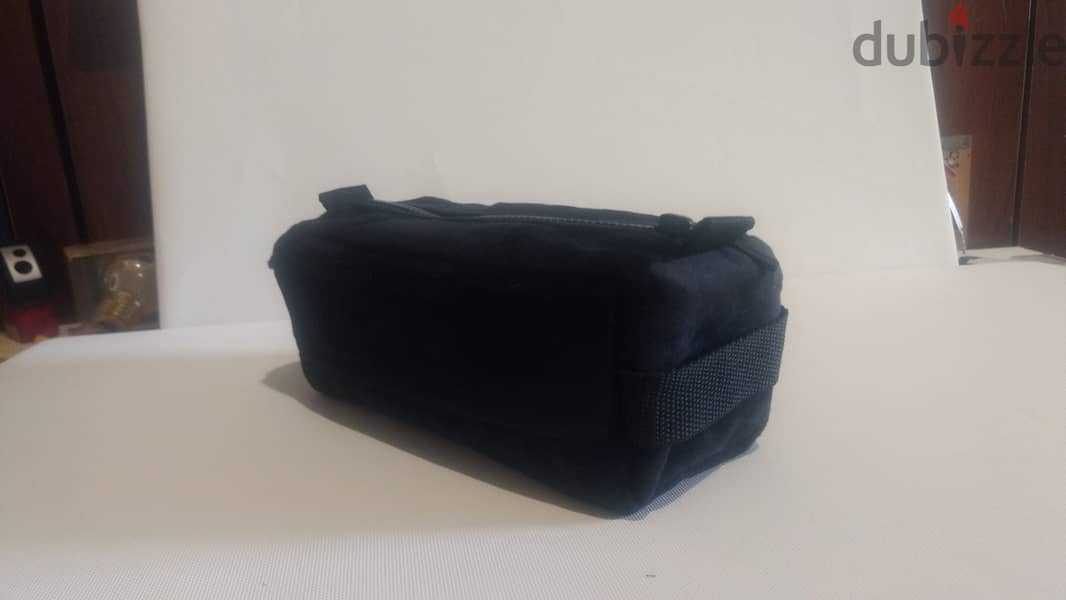 Navy Blue - Black Hand Bag. 3