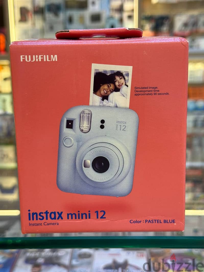 Fujifilm instax mini 12 pastel blue 0