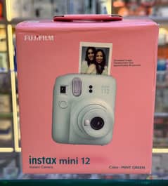 Fujifilm instax mini 12 mint green great & last new 0