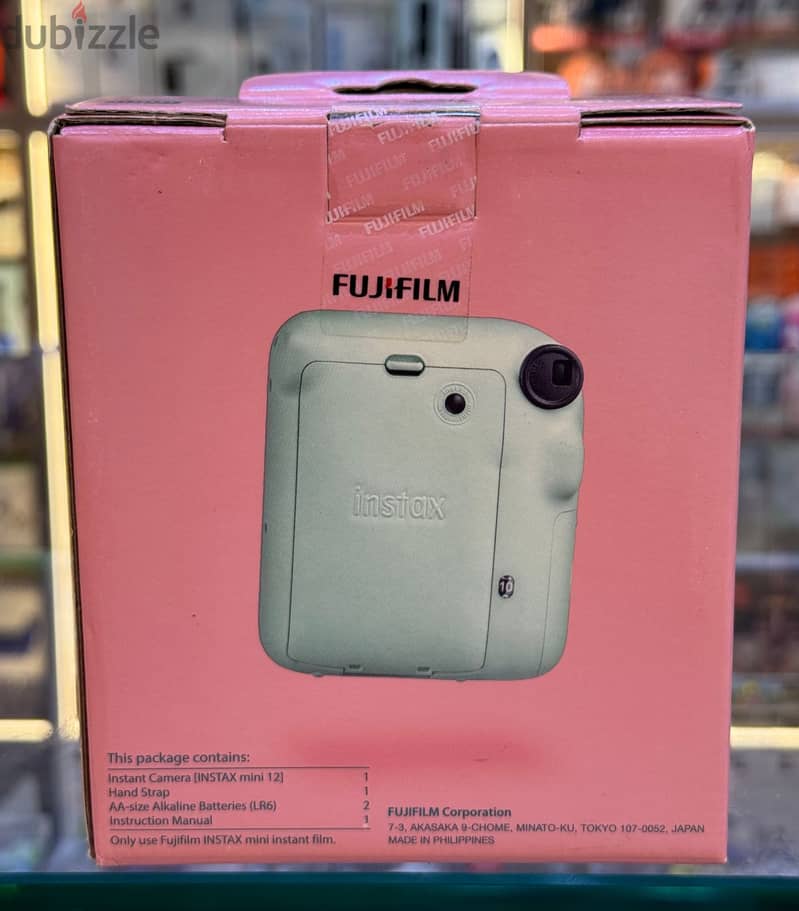 Fujifilm instax mini 12 mint green great & last new 1