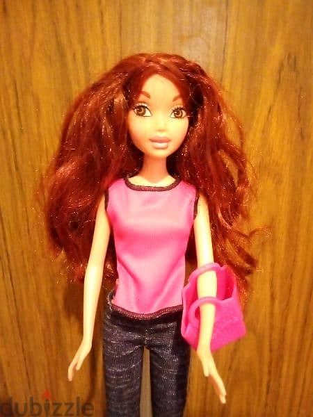 MY SCENE CHELSEA Mattel 2003 First Edition Rare doll bend legs +bag=20 2