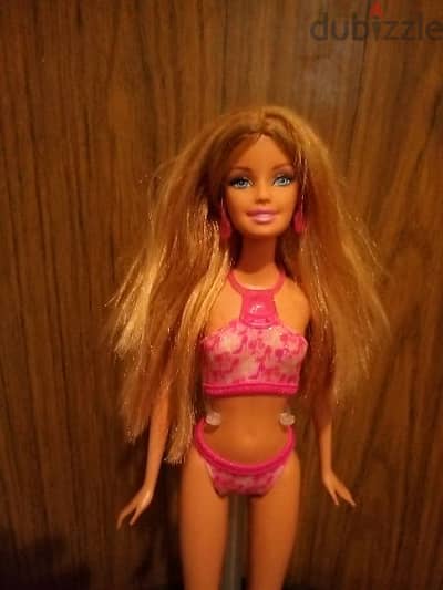 BATH PLAY FUN BARBiE Mattel 2010 As new doll, her swim suit, bend legs