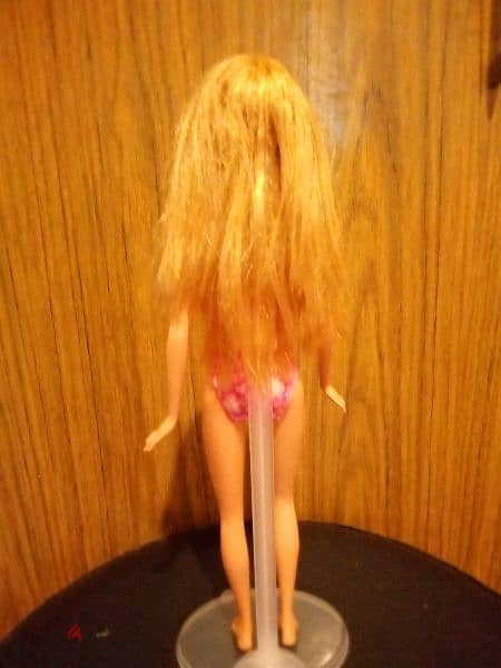 BATH PLAY FUN BARBiE Mattel 2010 As new doll, her swim suit, bend legs 2