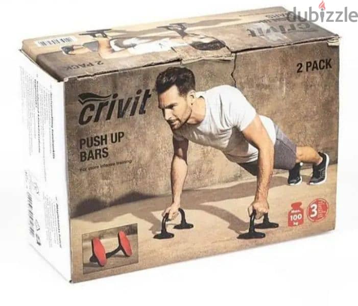 Original CRIVIT Push Up Bar 1