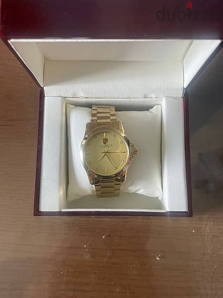 Porsche golden watch 1