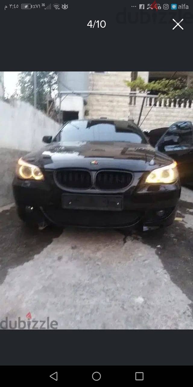 Bmw 545 i v8 2004 look 2010 عوراقها لبيعرف قيمتها يحكيني بيع او مقايضه 3