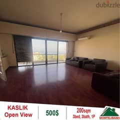 Apartment for rent located in Kaslik!!