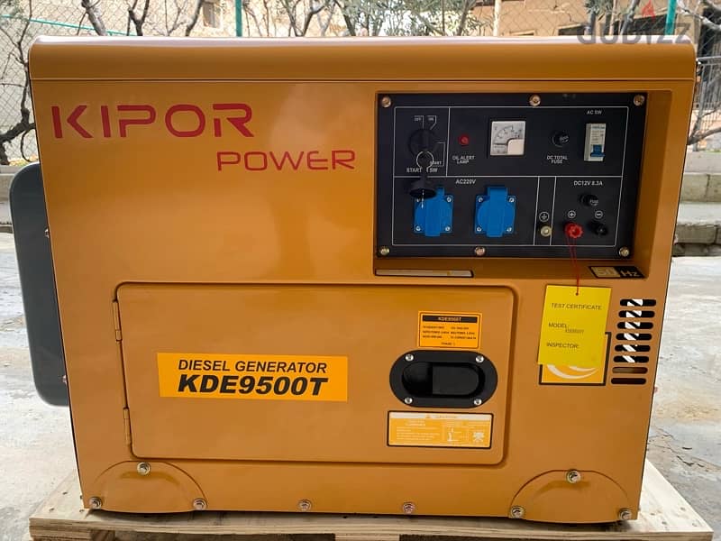 generator kipor diesel 9 kva 2