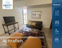 Achrafieh | Fully Furnished | New Building | 140 SQM | #JZ83224