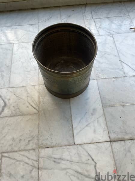 Copper plant pot cover (cuivre) (nhas) 4 different sizes 2