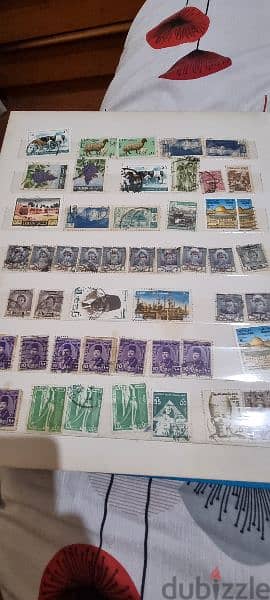 2 big albums are very old stamps  from around the worldgood collection 0