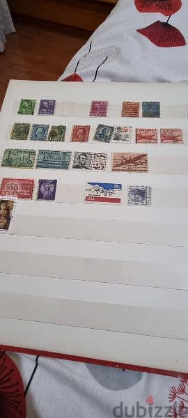 2 big albums are very old stamps  from around the worldgood collection 14