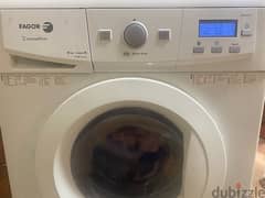 washing machine & dryer (Fagor) غسالة ونشافة 0