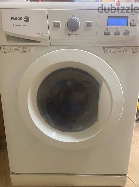 washing machine & dryer (Fagor) غسالة ونشافة 1