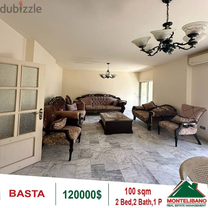 120000$!! Apartment for sale in Basta 1