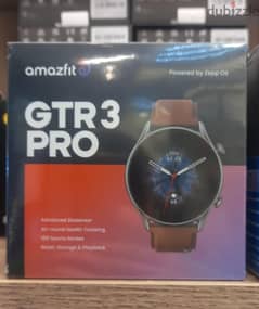 Amazfit gtr 3 pro brown leather original & last offer