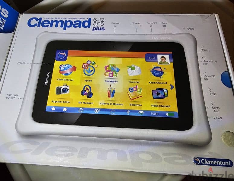 clempad 6 to 12 years clementoni 25$ 2