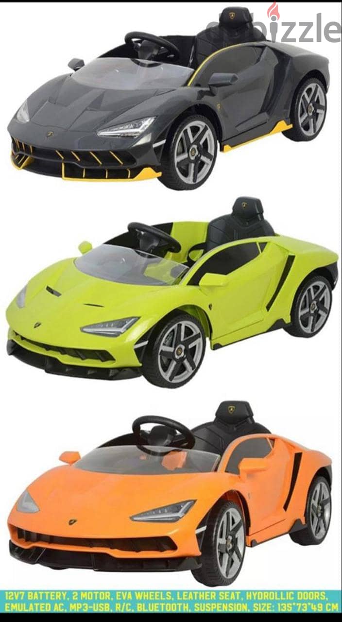 CAR KIDS lamborghini centenario LB-6726El orange 0