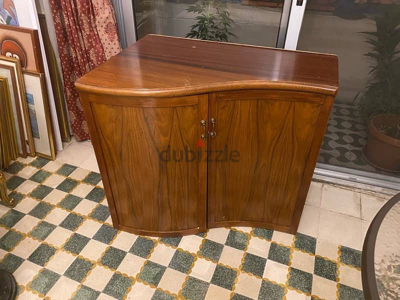 Sideboard/Bar/Cupboard - Excellent Original Wood 2