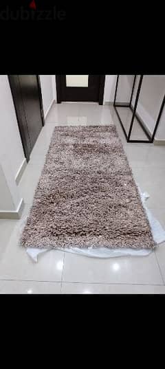 2*Second hand high quality fluffy carpets