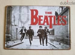 The Beatles decorative tin plate 20*30 cm