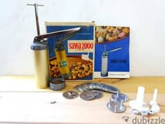 Vintage Sawa 2000 Swedish Cookie Press