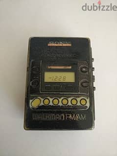 Vintage Walkman Sony WM-F2081 - Not Negotiable