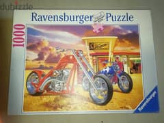 "Hot wheels" Ravensburger puzzle 1000 70*50cm used