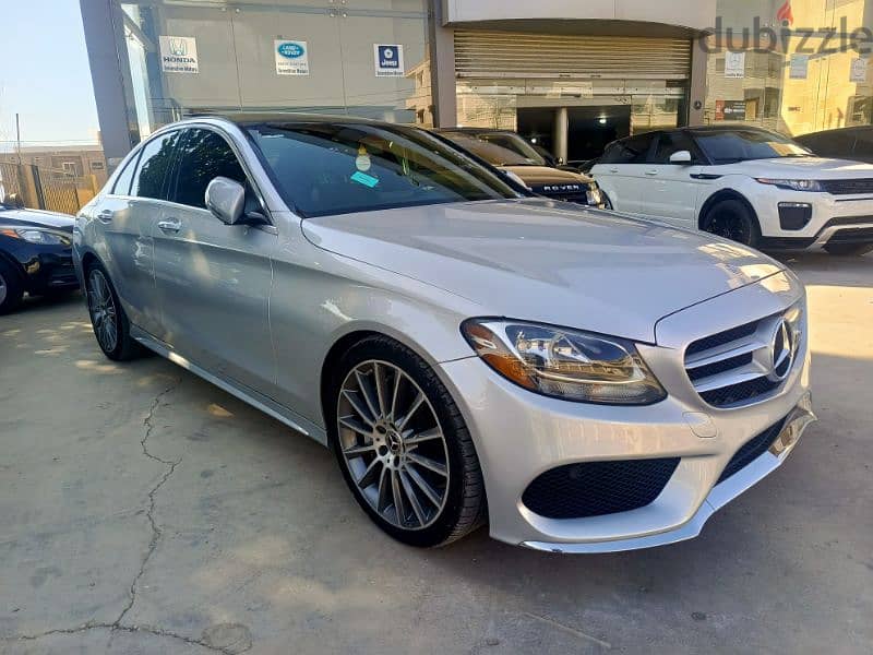 Mercedes-Benz C-Class 2017 PANORAMIC, AMG-styling , black leather 1