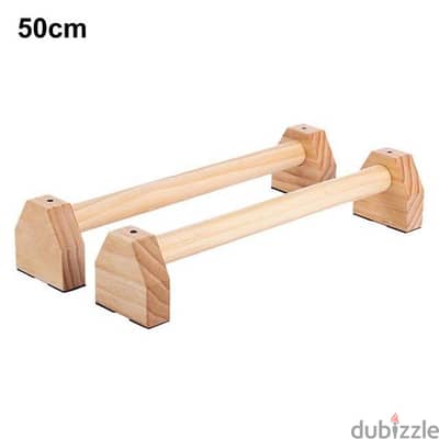 Pair Wooden Gymnastic parrallettes