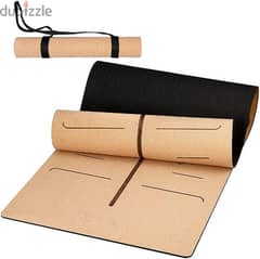 Cork TPE Yoga Mat 0