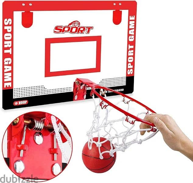 SPORT Pro Backboard & Pro-Style Hoop With Break-Away Rim 1