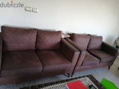 Two 2 seaters sofas. . 20$ each 0