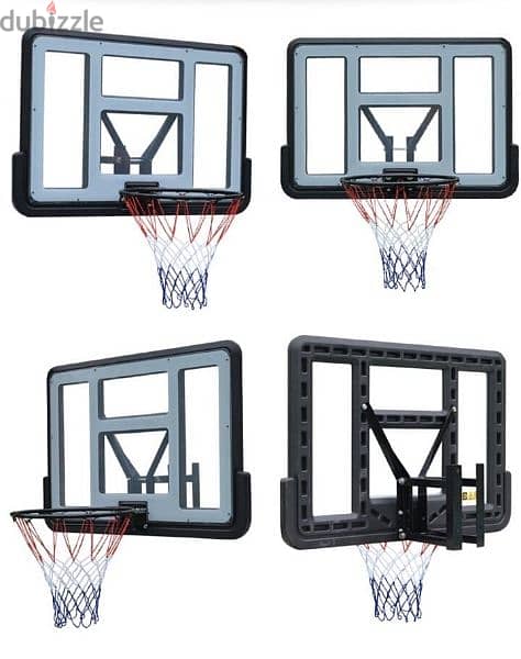 Life Sports Outdoor Acrylic Backboard & Steel Rim With Springs 0