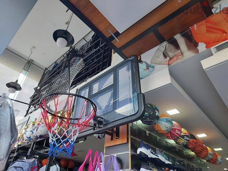 Life Sports Outdoor Acrylic Backboard & Steel Rim With Springs 1