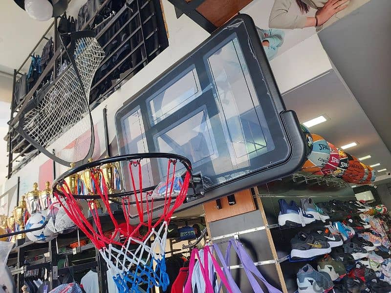 Life Sports Outdoor Acrylic Backboard & Steel Rim With Springs 2