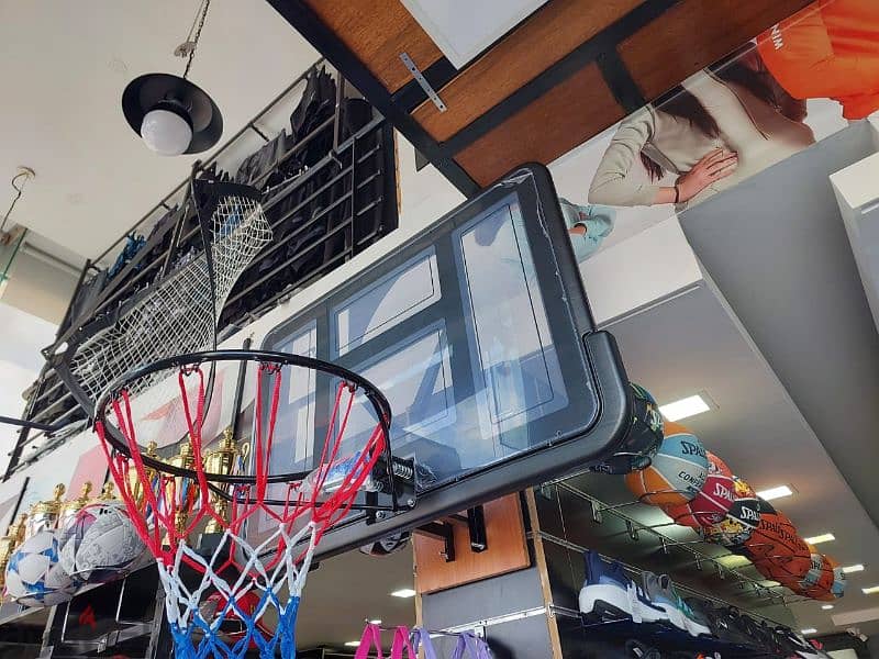 Life Sports Outdoor Acrylic Backboard & Steel Rim With Springs 3