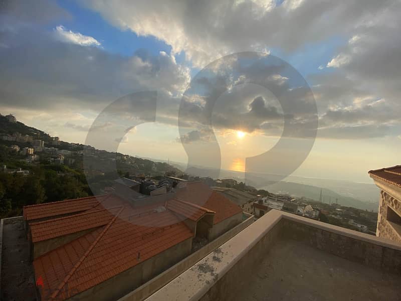 Building, terrace, Sea view, Aley,souK al gharb/سوق الغرب REF#MA111722 11