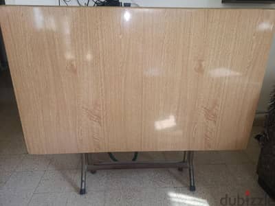 for sale wooden table can be opened closed