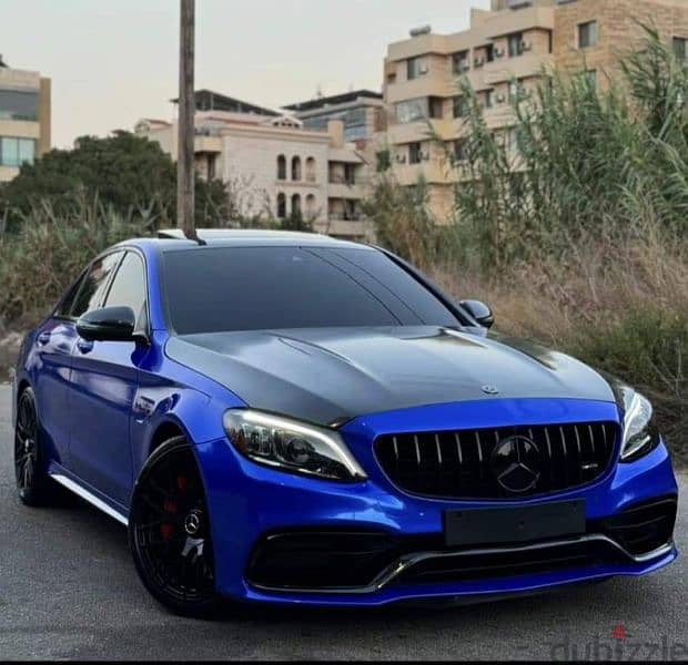 Mercedes-Benz C63s AMG model 2020 1