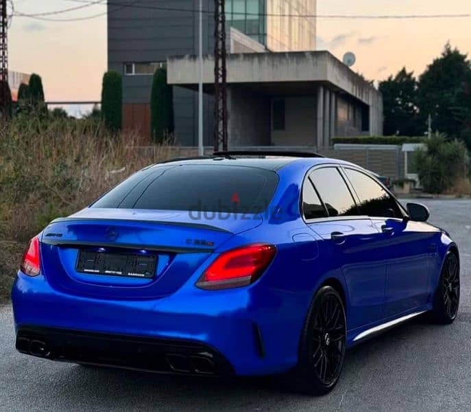 Mercedes-Benz C63s AMG model 2020 2