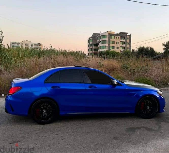 Mercedes-Benz C63s AMG model 2020 8