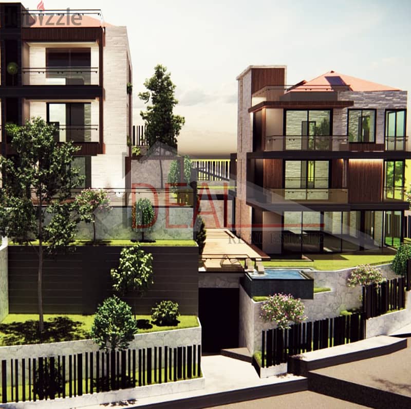 New Apartments With Gardens for sale in Baabdat 185 sqm ref#EI301 2