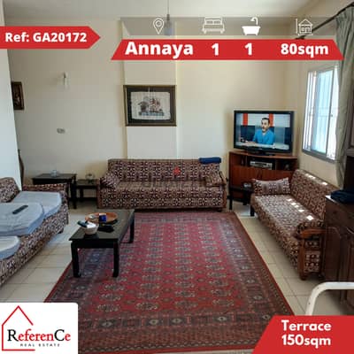 Chalet with terrace in Annaya شاليه مع تراس في عنايا