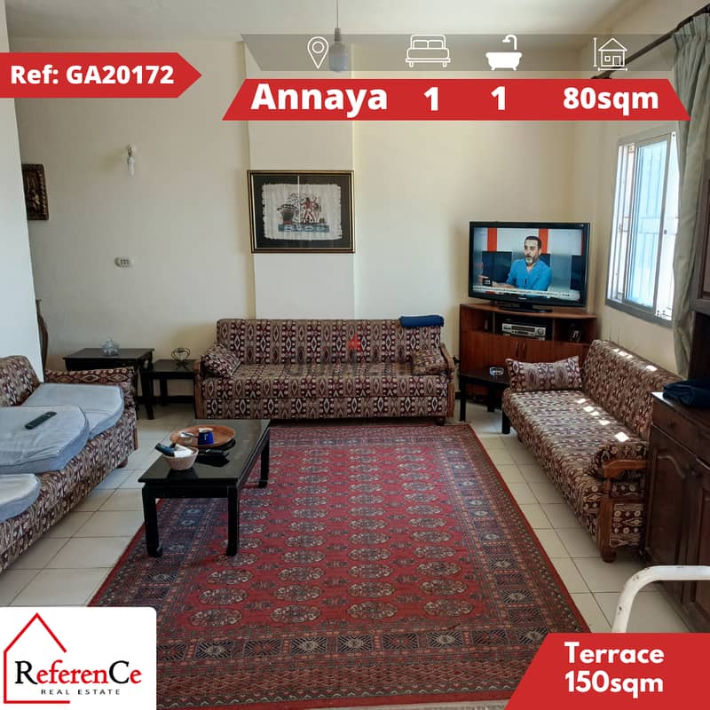 Chalet with terrace in Annaya شاليه مع تراس في عنايا 0