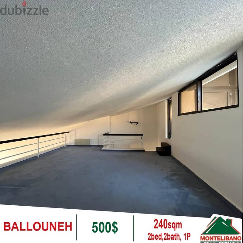 Apartment for rent located in Ballouneh!! 0