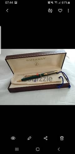 waterman pen new one gold plated not used 0