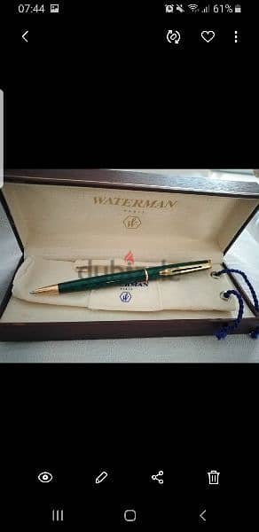 waterman pen new one gold plated not used 1