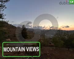 815 sqm land with great view in baisour, Aley/بيصور عاليه REF#LB110544